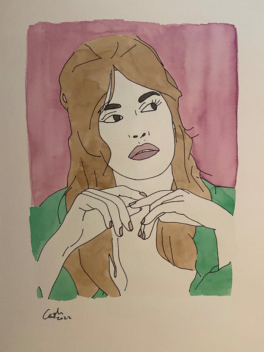 Sw16.34 watercolour by Emma Coyle 