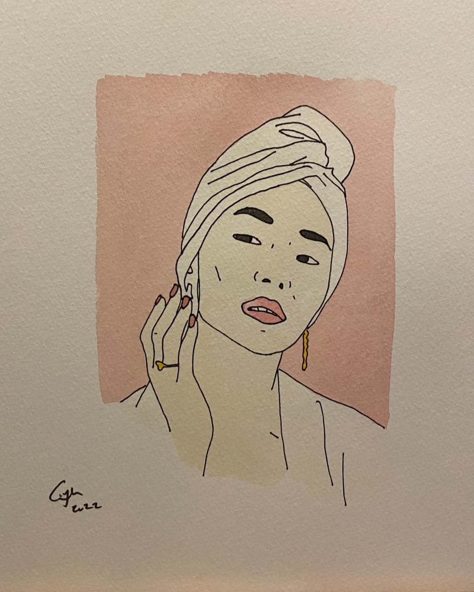 Sw16.40 watercolour by Emma Coyle, Image 1.