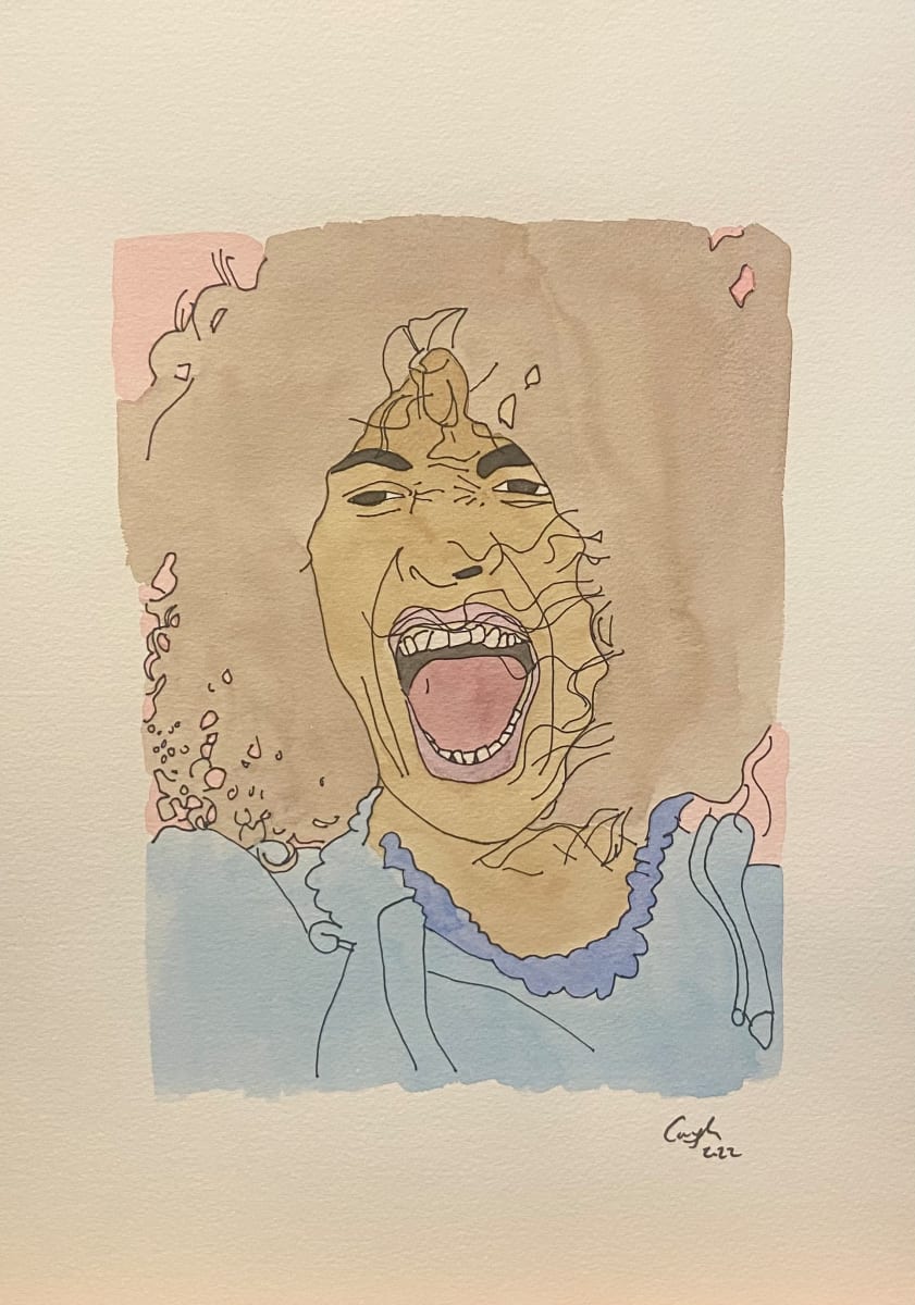 Sw16.43 watercolour by Emma Coyle 