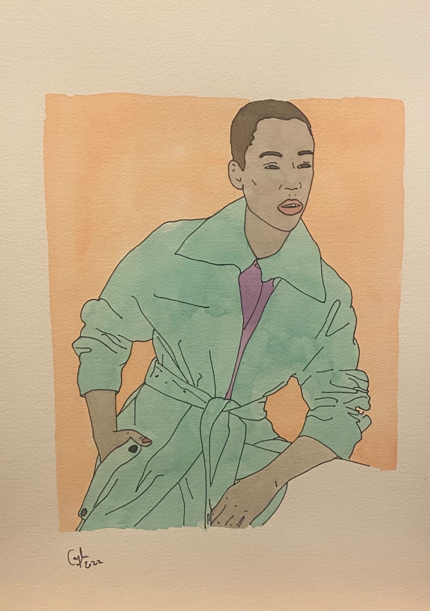 Sw16.44 watercolour by Emma Coyle 