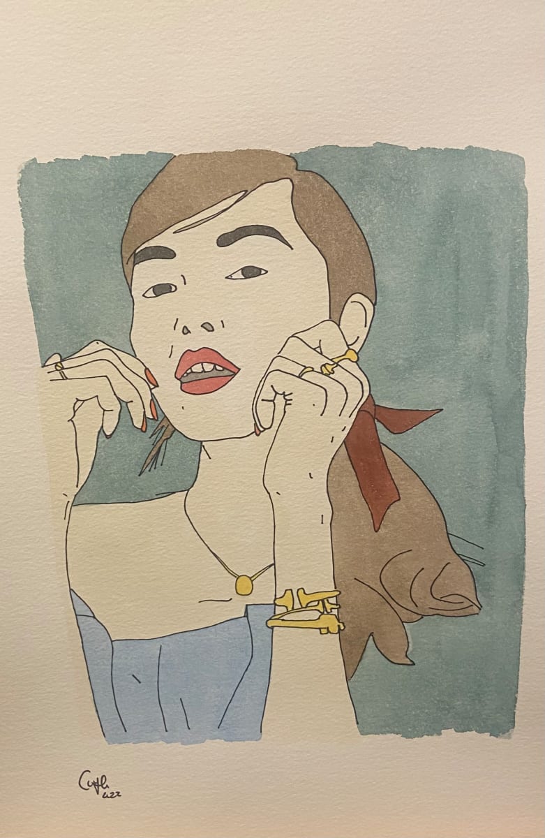 Sw16.5 watercolour by Emma Coyle 