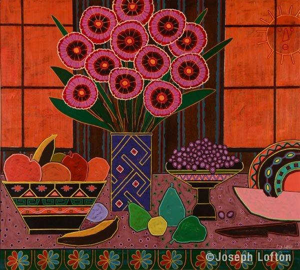 Fruit and Flowers II by Joseph Lofton, Image 1.