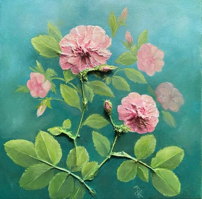 Cherished Roses by Brenda L.B. Kenney 