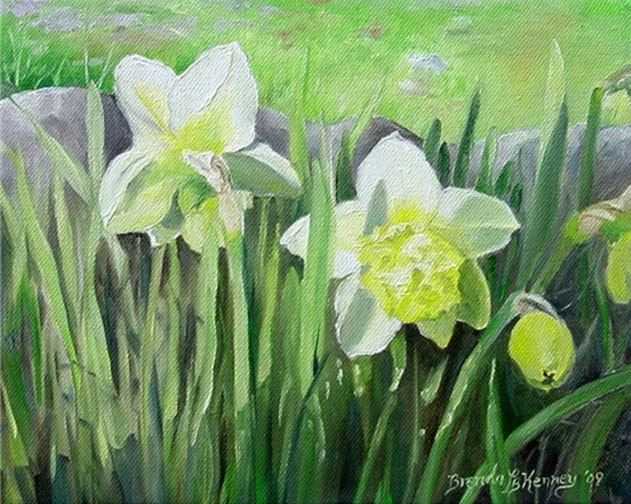 Daffodils and Hope by Brenda L.B. Kenney 