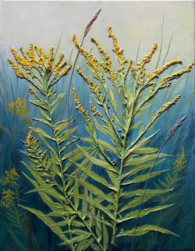 Embracing Golden Rod by Brenda L.B. Kenney 