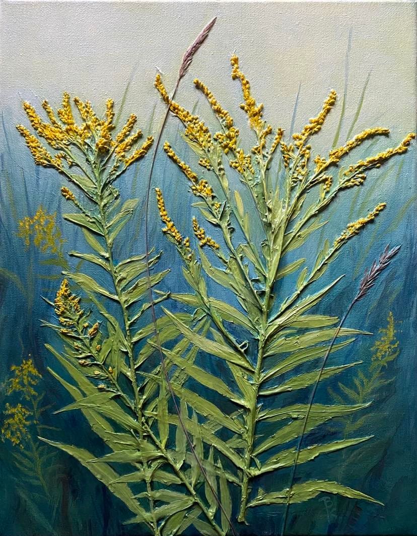 Embracing Golden Rod by Brenda L.B. Kenney, Image 1.