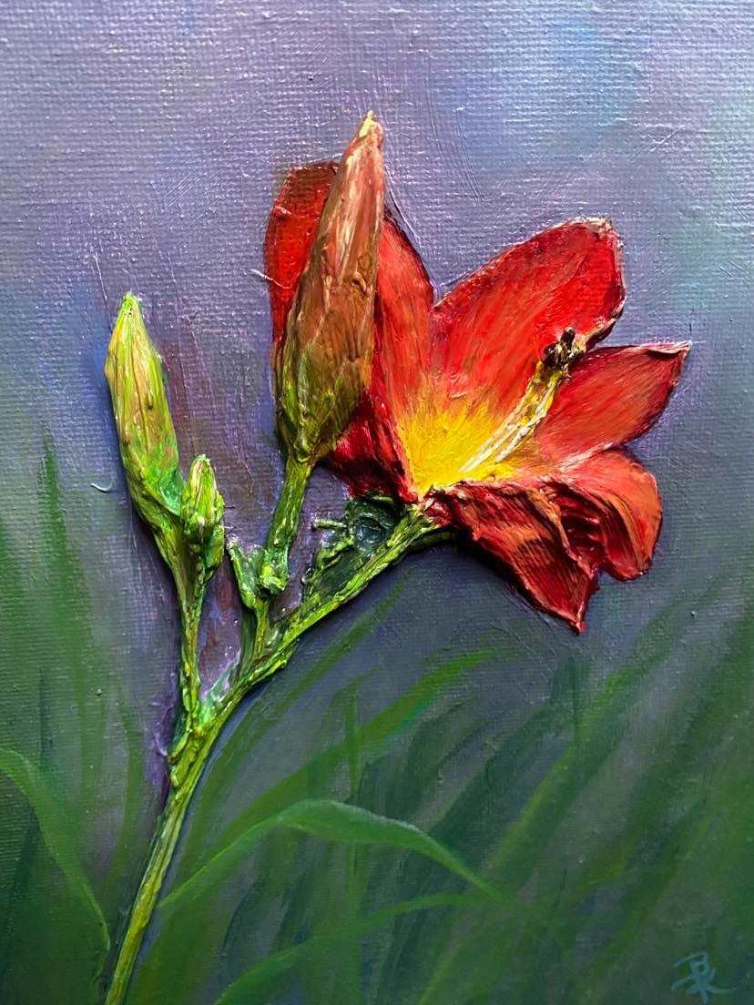 Red Lily Rising by Brenda L.B. Kenney 