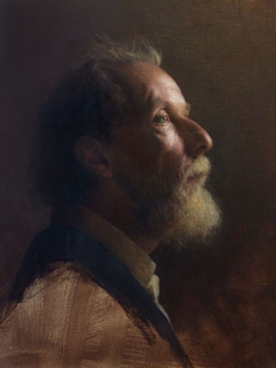 Jeff in Profile by Laura Tundel 