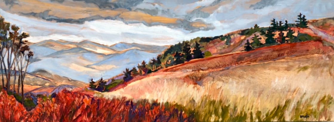 Views from Roan Mountain by Bridgette Martin Fine Art 