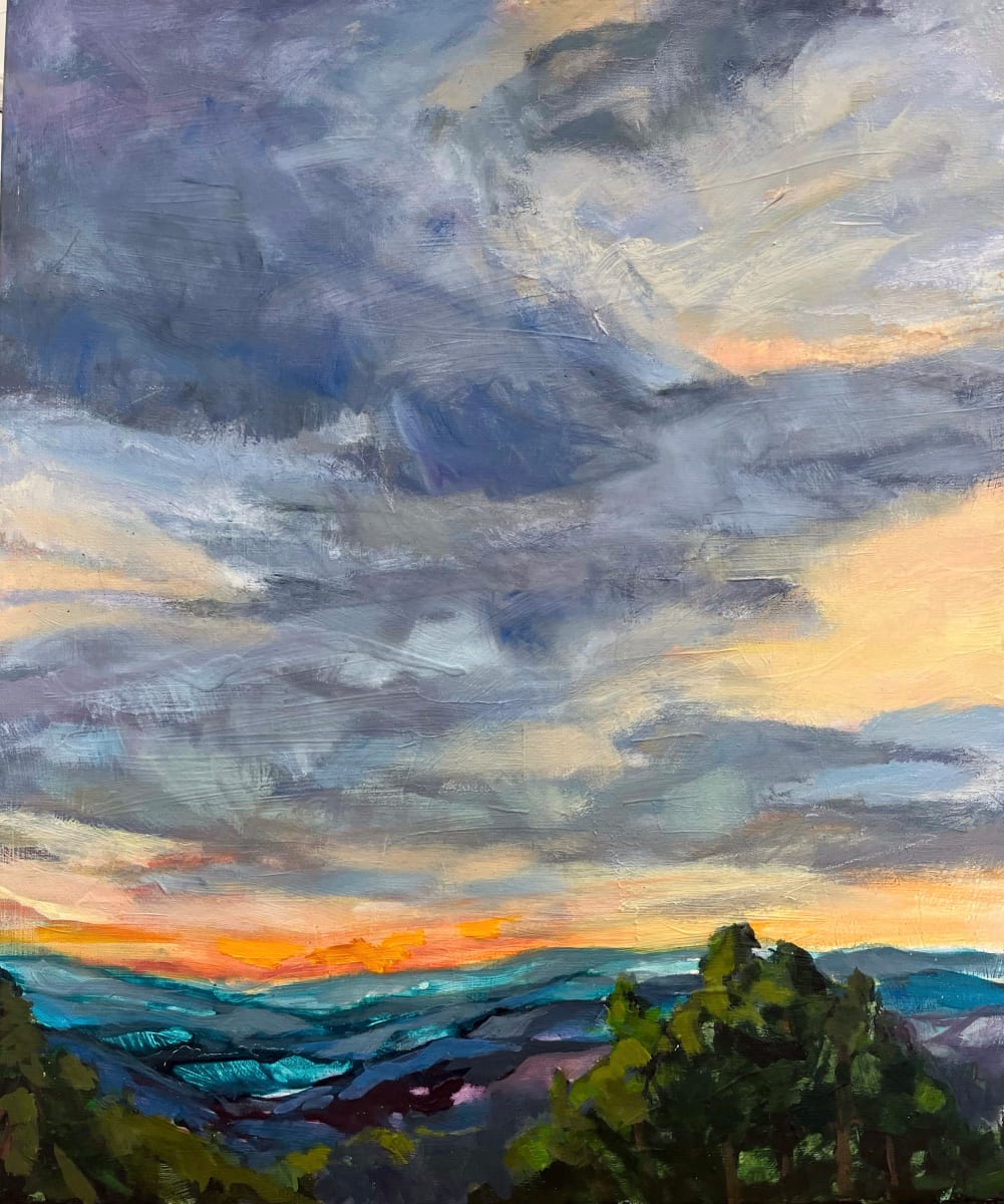 Big Skies Ahead by Bridgette Martin Fine Art  Image: Comes in a poplar floater frame