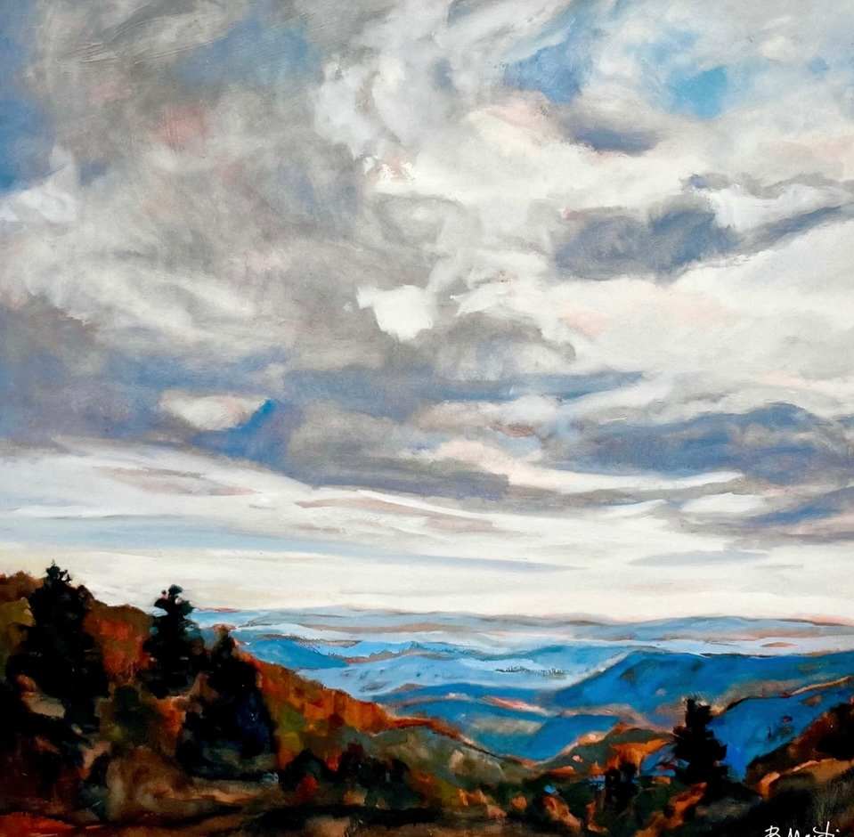 Print- Blue Ridge Parkway by Bridgette Martin Fine Art, Image 2.