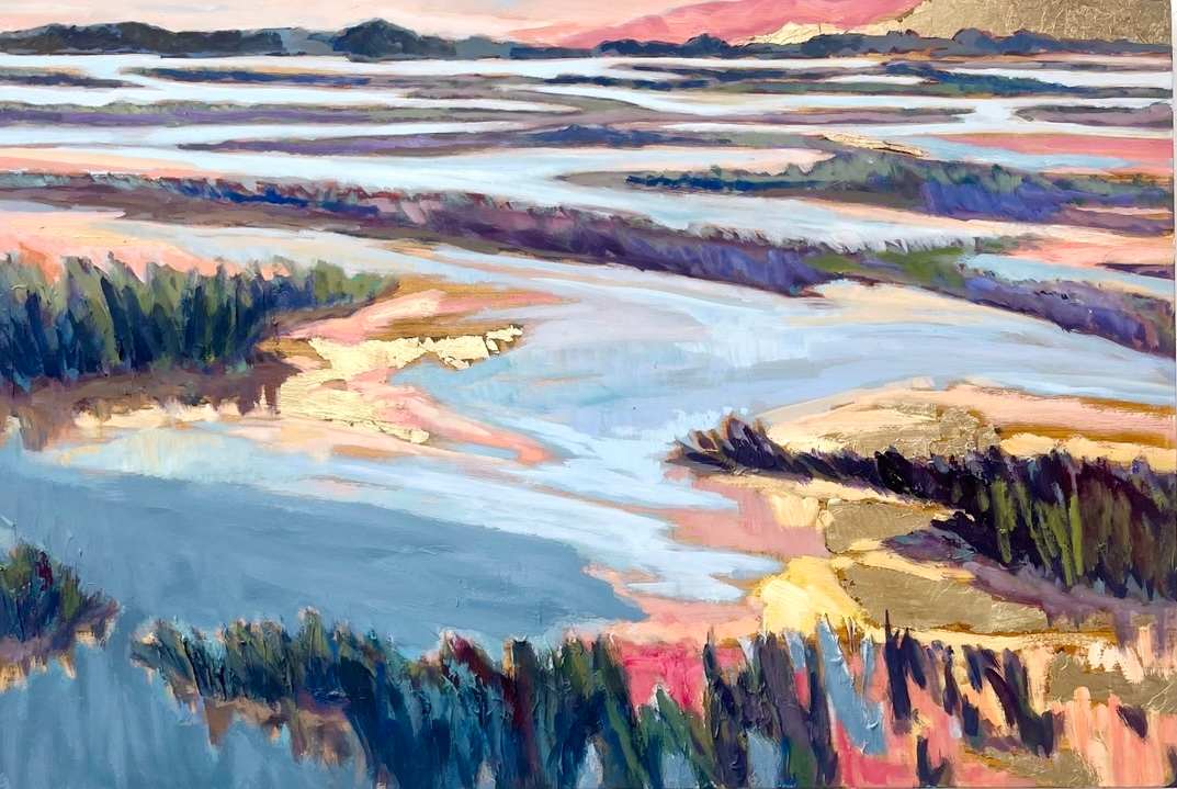 Marsh Glow by Bridgette Martin Fine Art 