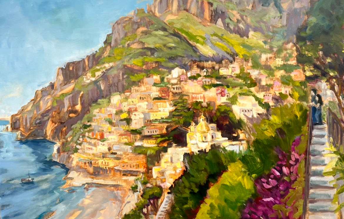 Positano by Bridgette Martin Fine Art 