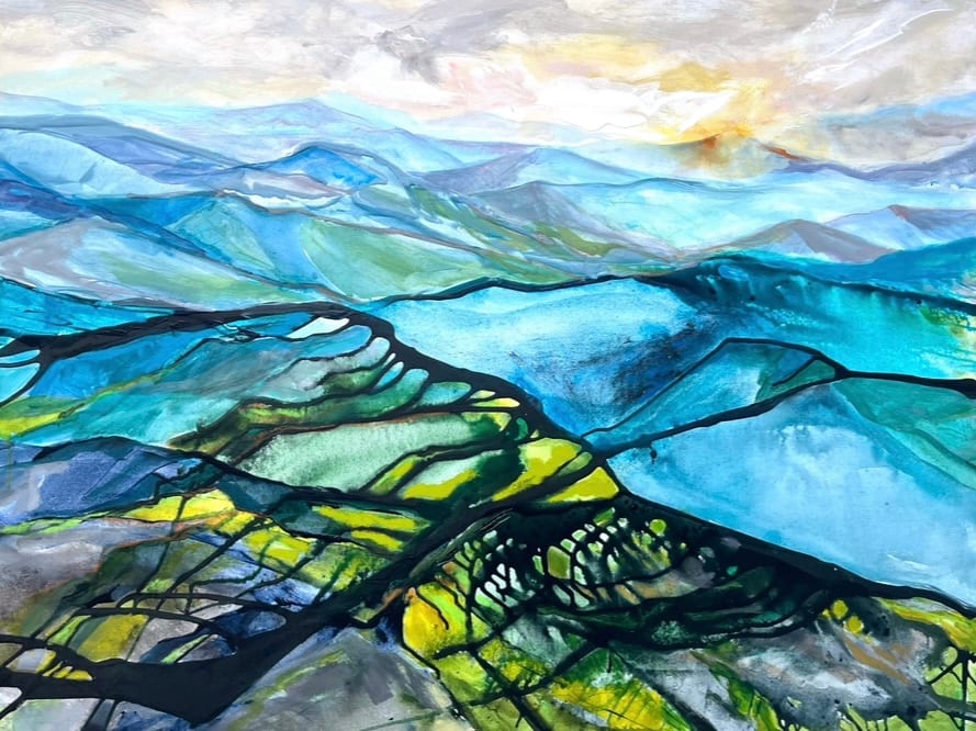 Live Your Best Life by Bridgette Martin Fine Art 