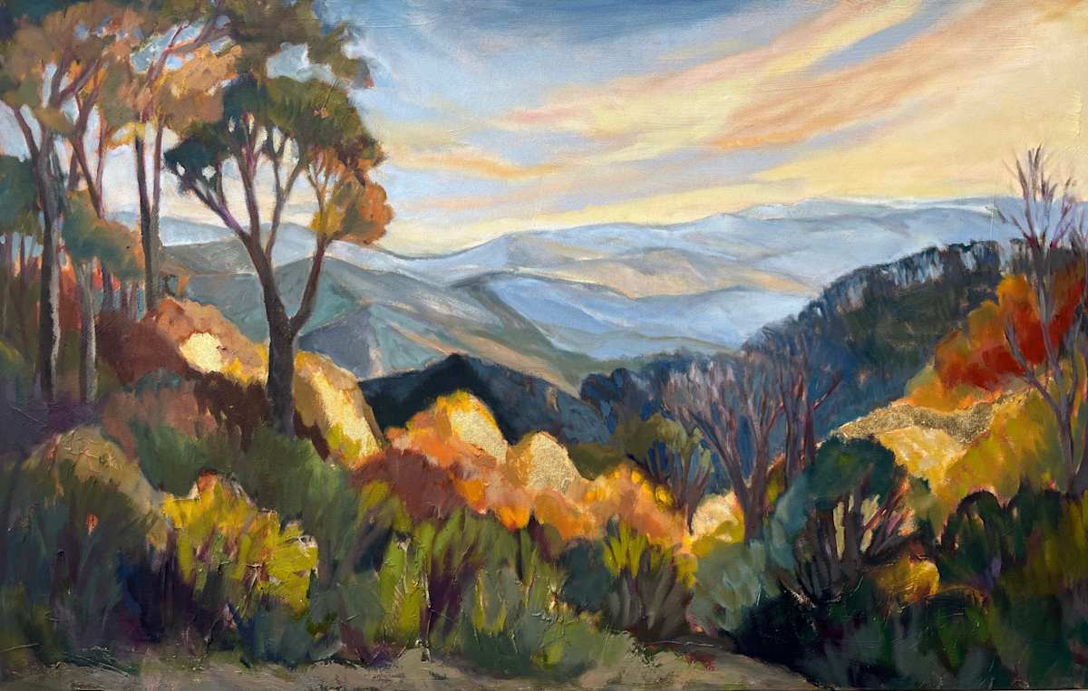 Commission Autumn Gold by Bridgette Martin Fine Art 