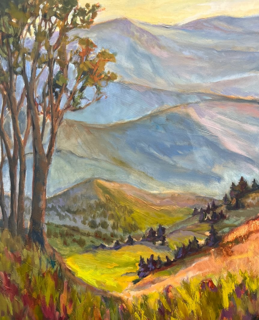 Mountains Calling by Bridgette Martin Fine Art 