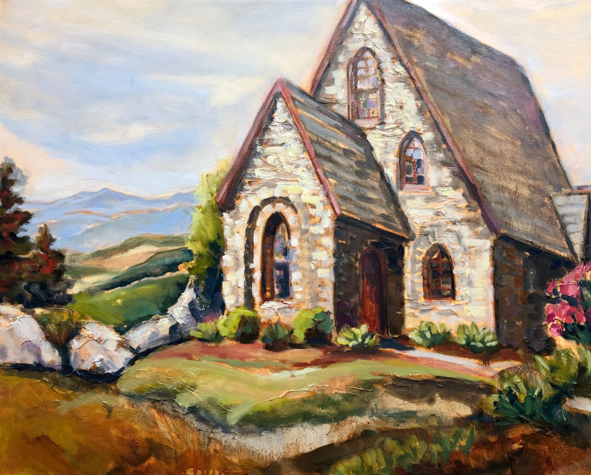 Blowing Rock Chapel Commission by Bridgette Martin Fine Art 