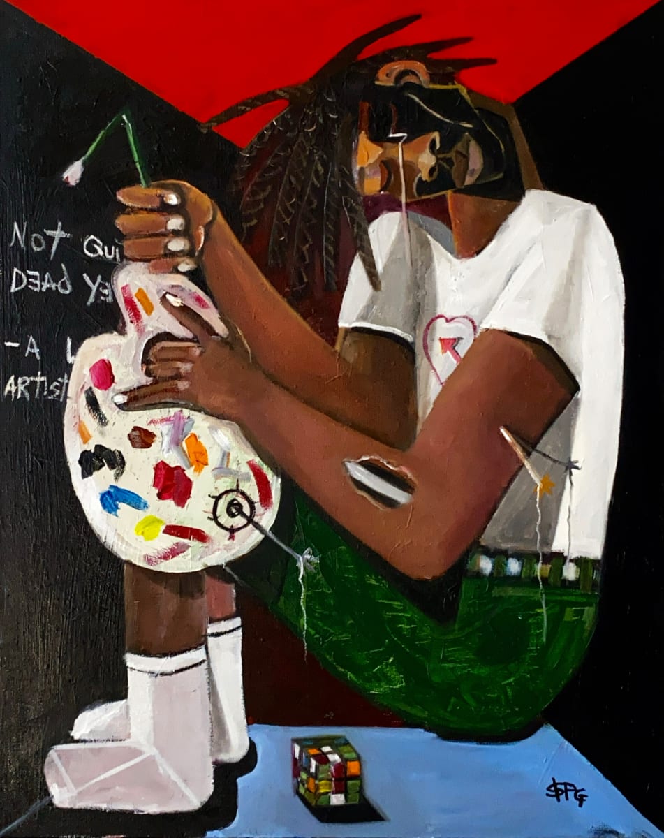 A Living Artist by Naderson Saint pierre 