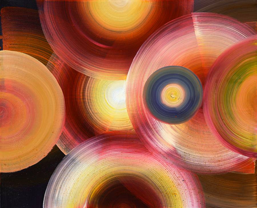 Burgundy Universe by Yeachin Tsai 