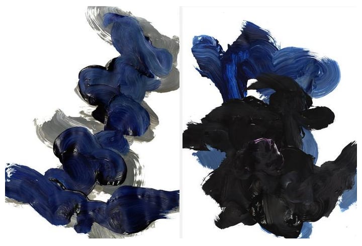 Mighty Wind (Diptych) by Yeachin Tsai 