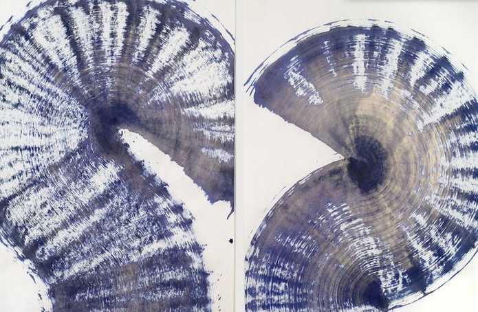 Heart to Heart (Diptych) by Yeachin Tsai 
