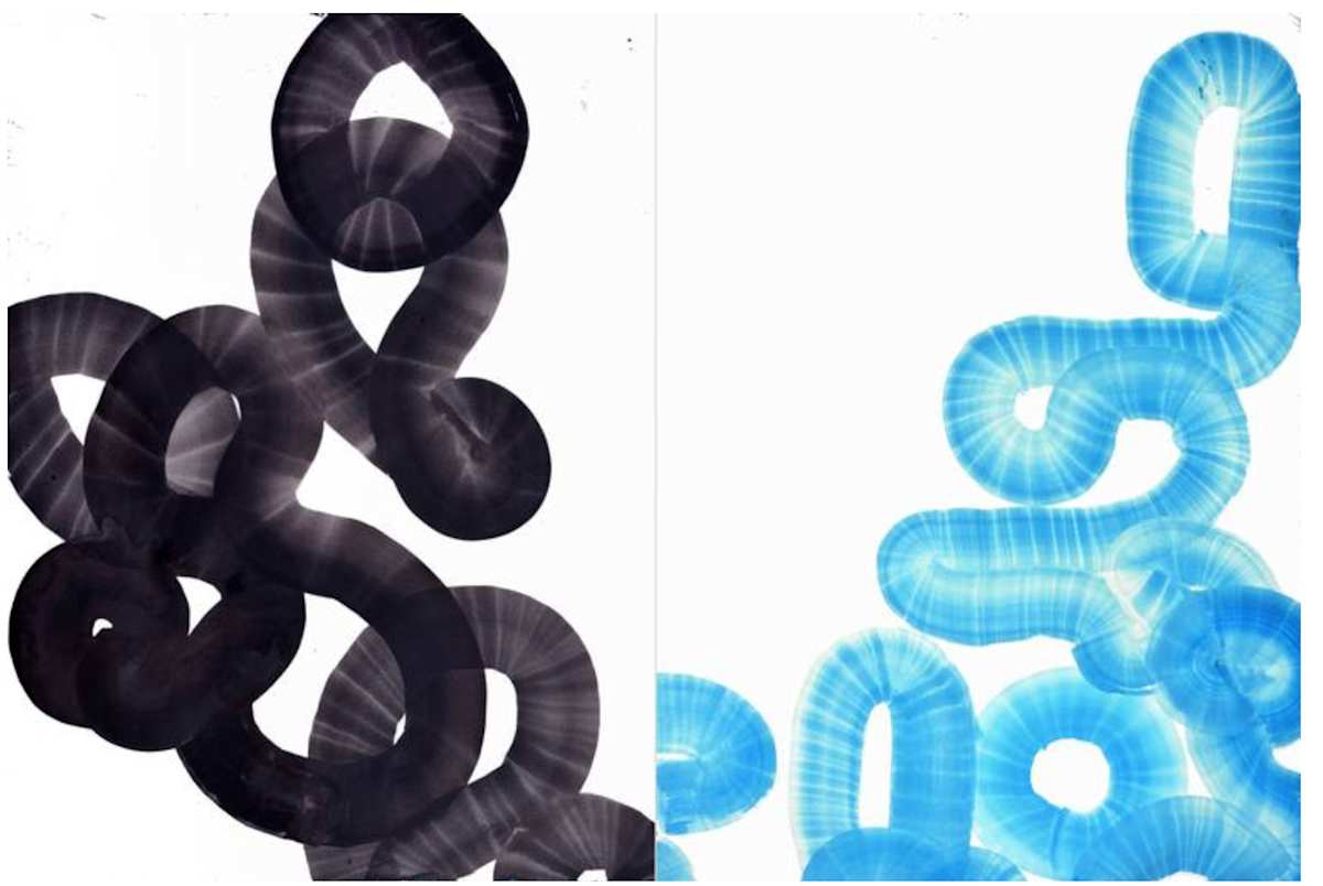 Morning Haiku (Diptych) by Yeachin Tsai 