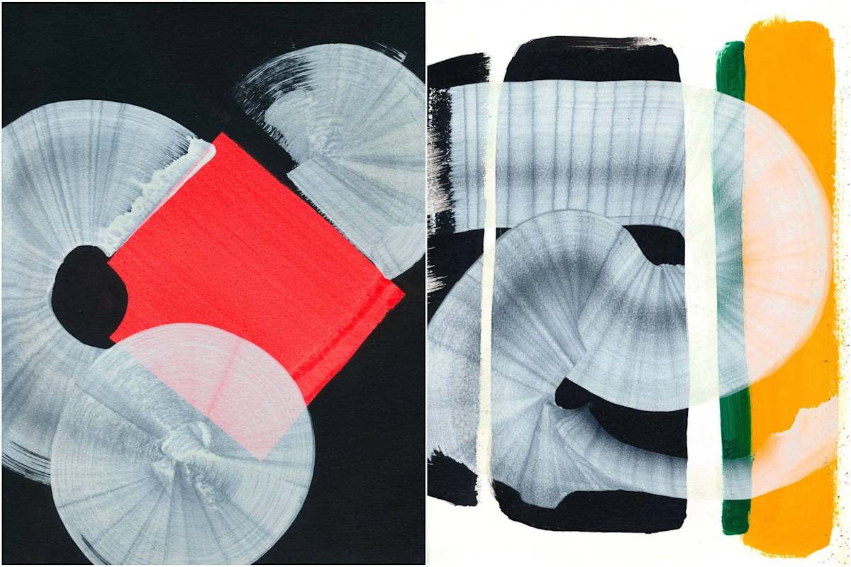 Playground (Diptych) by Yeachin Tsai 