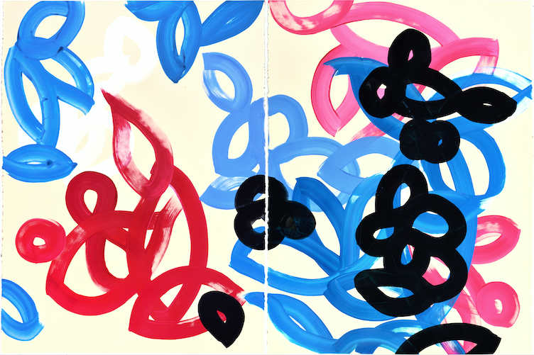 Fresh Air (Diptych) by Yeachin Tsai 