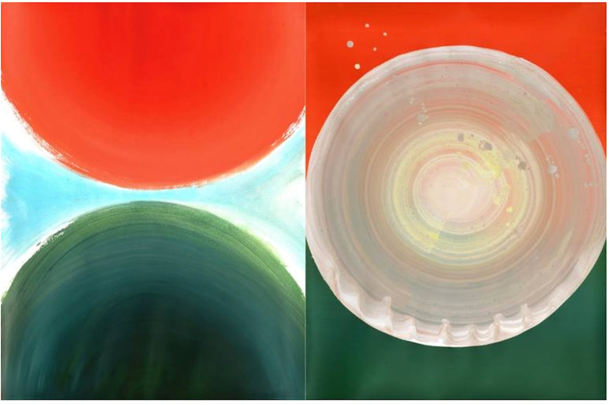Cycle of Seasons (Diptych) by Yeachin Tsai 
