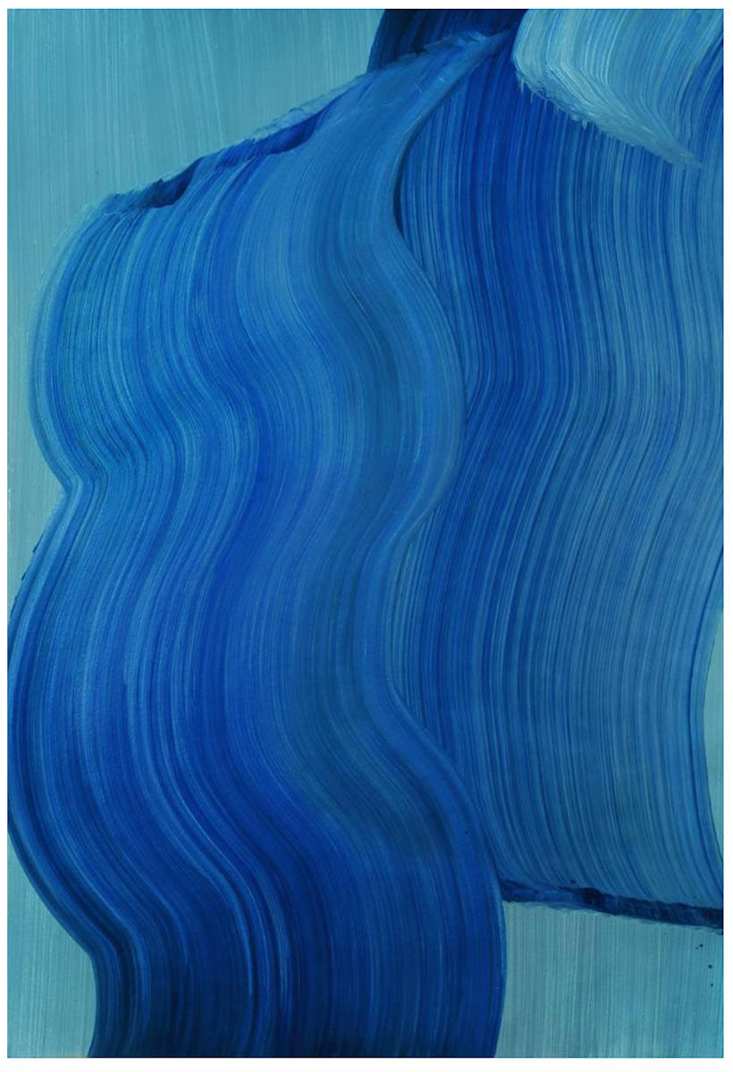 Blue Waterfall by Yeachin Tsai 