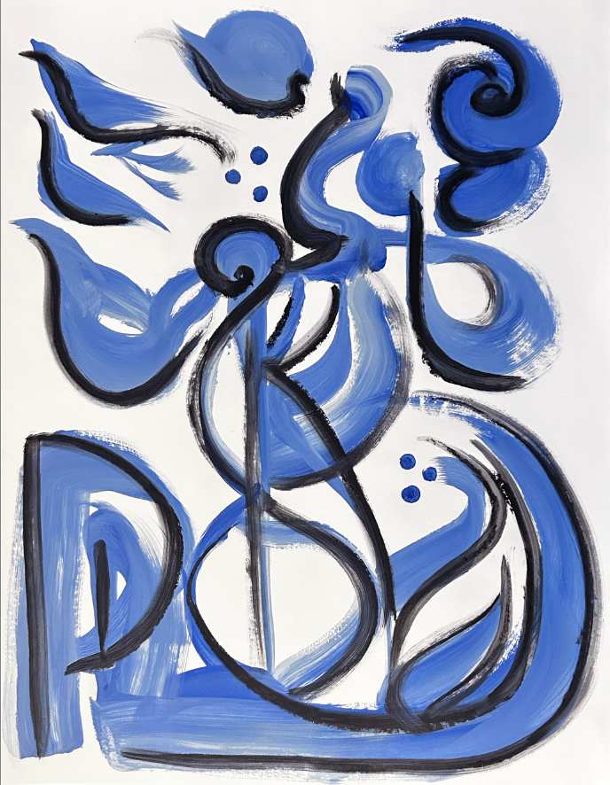Celestial Blue Note 02 by Yeachin Tsai 