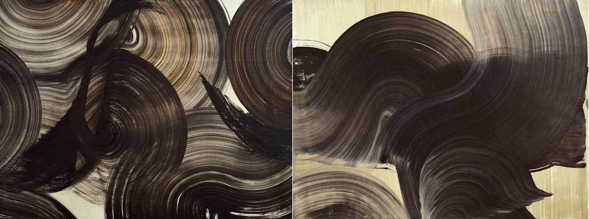 Mind Ocean (Diptych) by Yeachin Tsai 