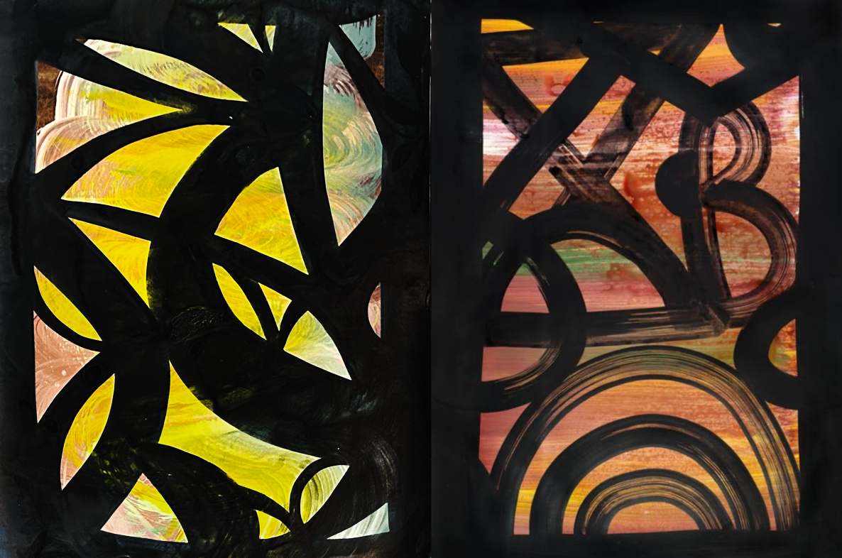 Garden Window (Diptych) by Yeachin Tsai 