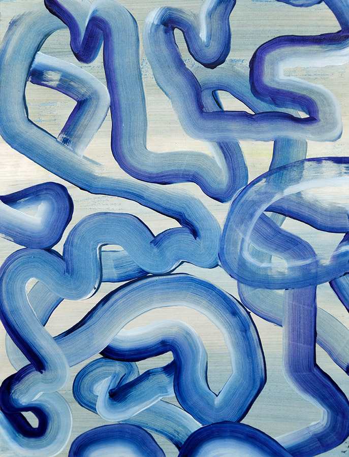 Blue Seagulls by Yeachin Tsai 