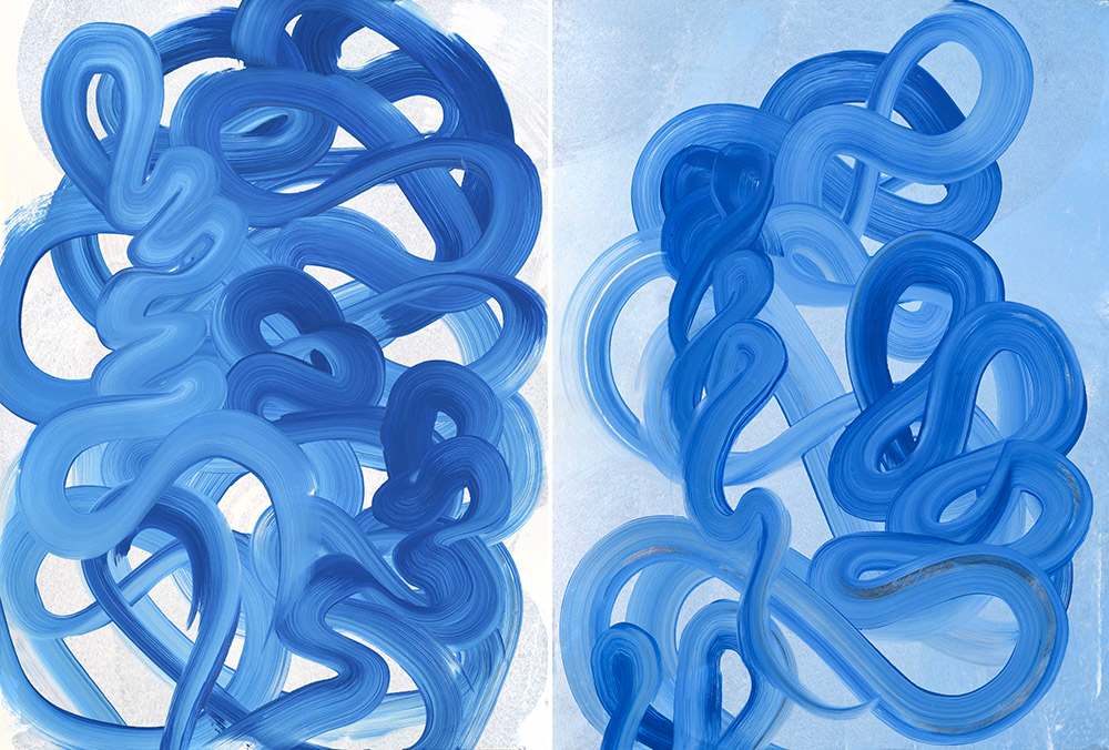 Sky Dancer (Diptych) by Yeachin Tsai, Image 2.