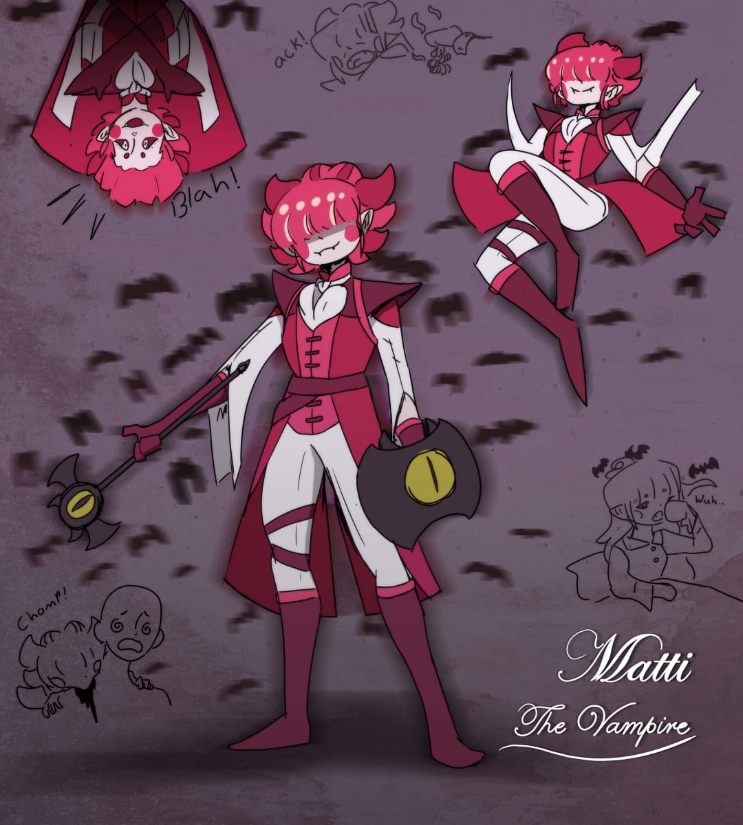 Matti The Vampire by Clare O'Brien, Image 1.