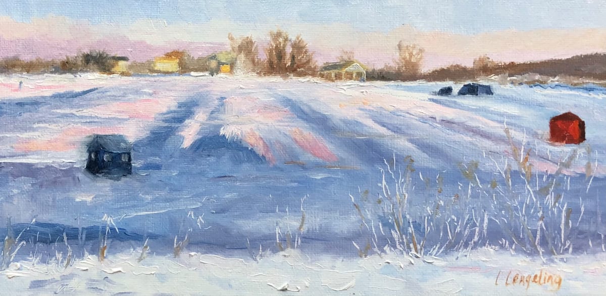 Ice Huts by Laura Lengeling 