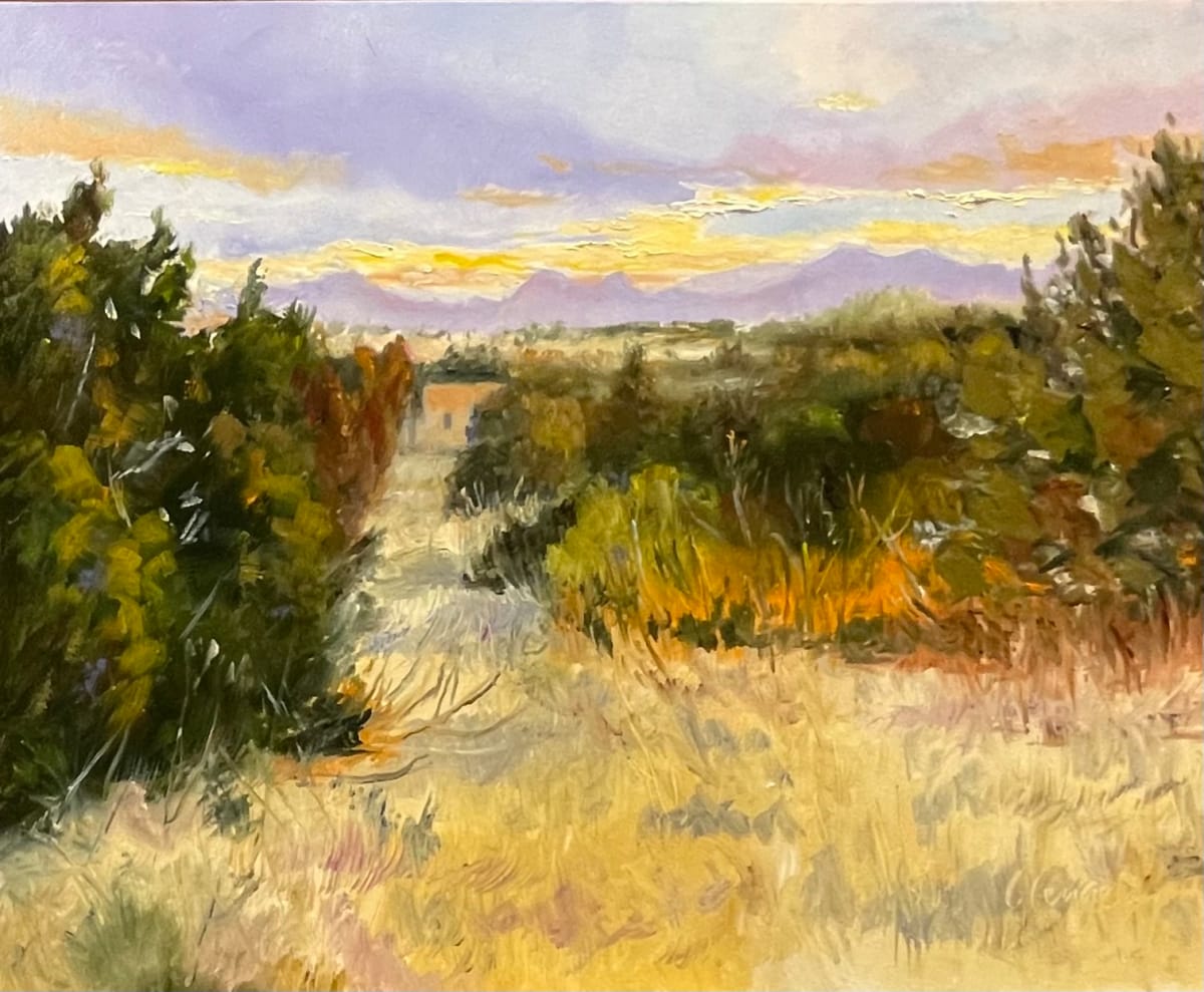 Spring Evening in Santa Fe, NM by Laura Lengeling 