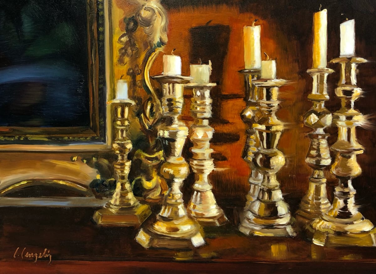 Morning Mantel by Laura Lengeling 