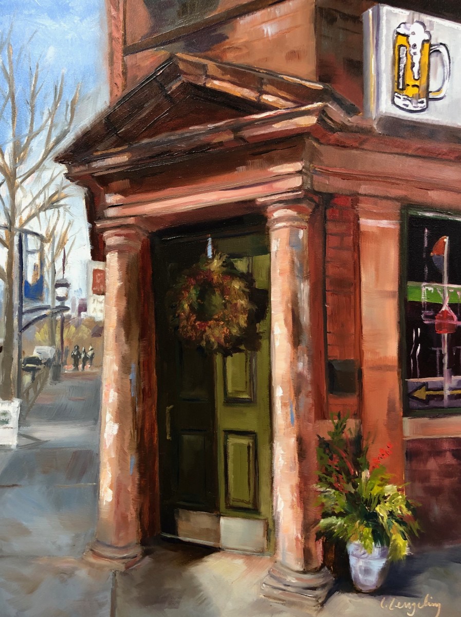 Pub and Pediment by Laura Lengeling 