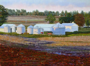 Rose Light on Cezanne Farm by Laura Lengeling, Image 1.