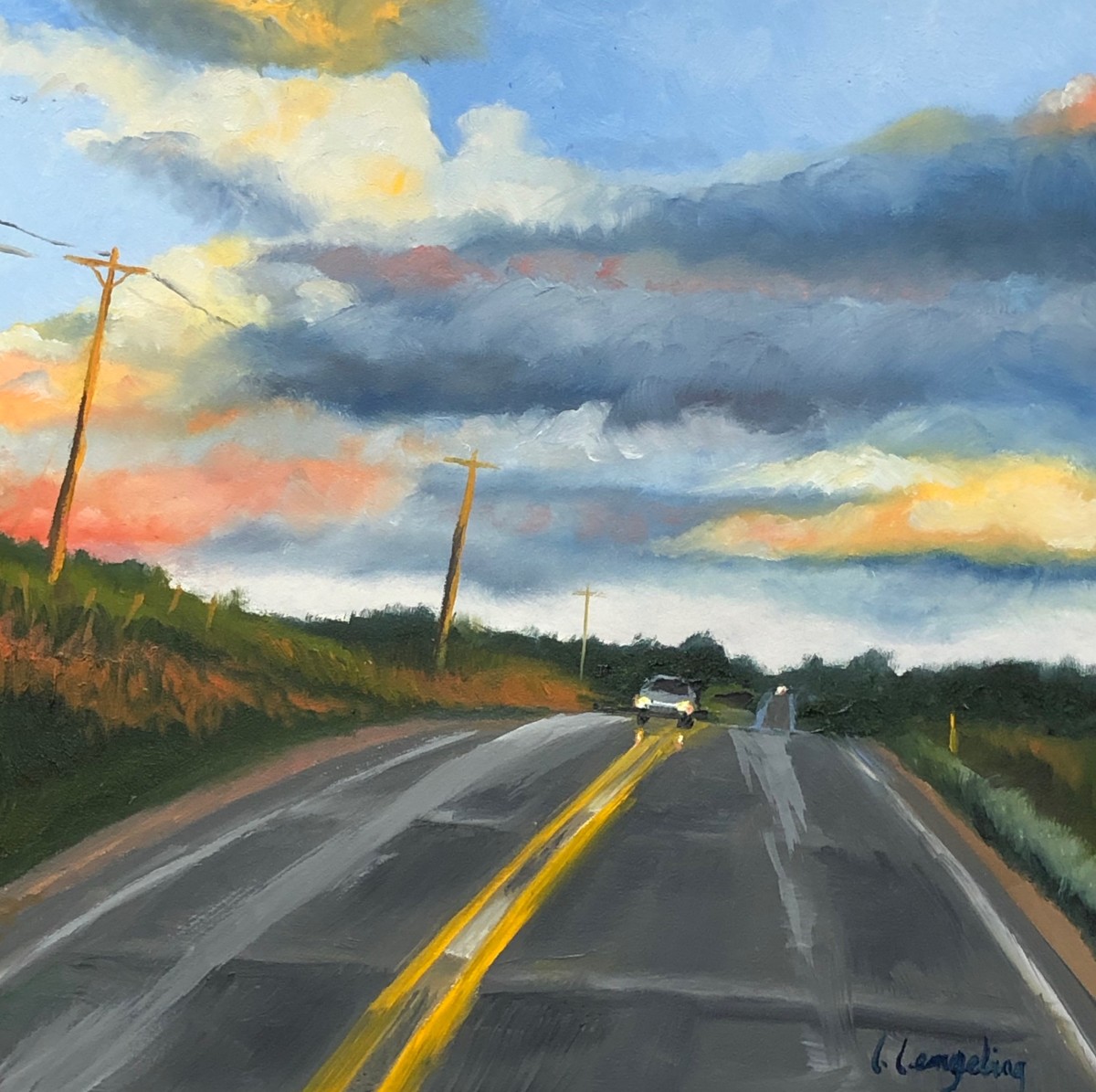 Two Lane by Laura Lengeling 