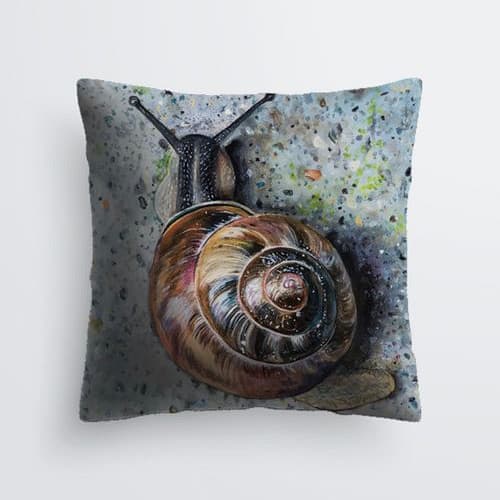 Slow ~ Pillow 18x18" by Lori Strom  Image: Slow Pillow 18x18"