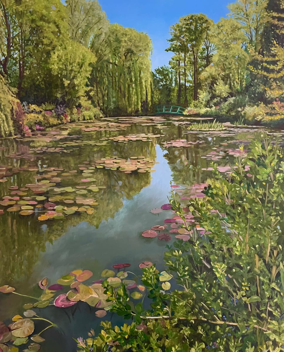le Jardin d'Eau by Lori Strom  Image: Monet's Water Garden in Giverney, France 