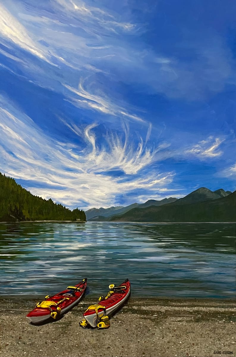 Kootenay Lake Serenity by Lori Strom 