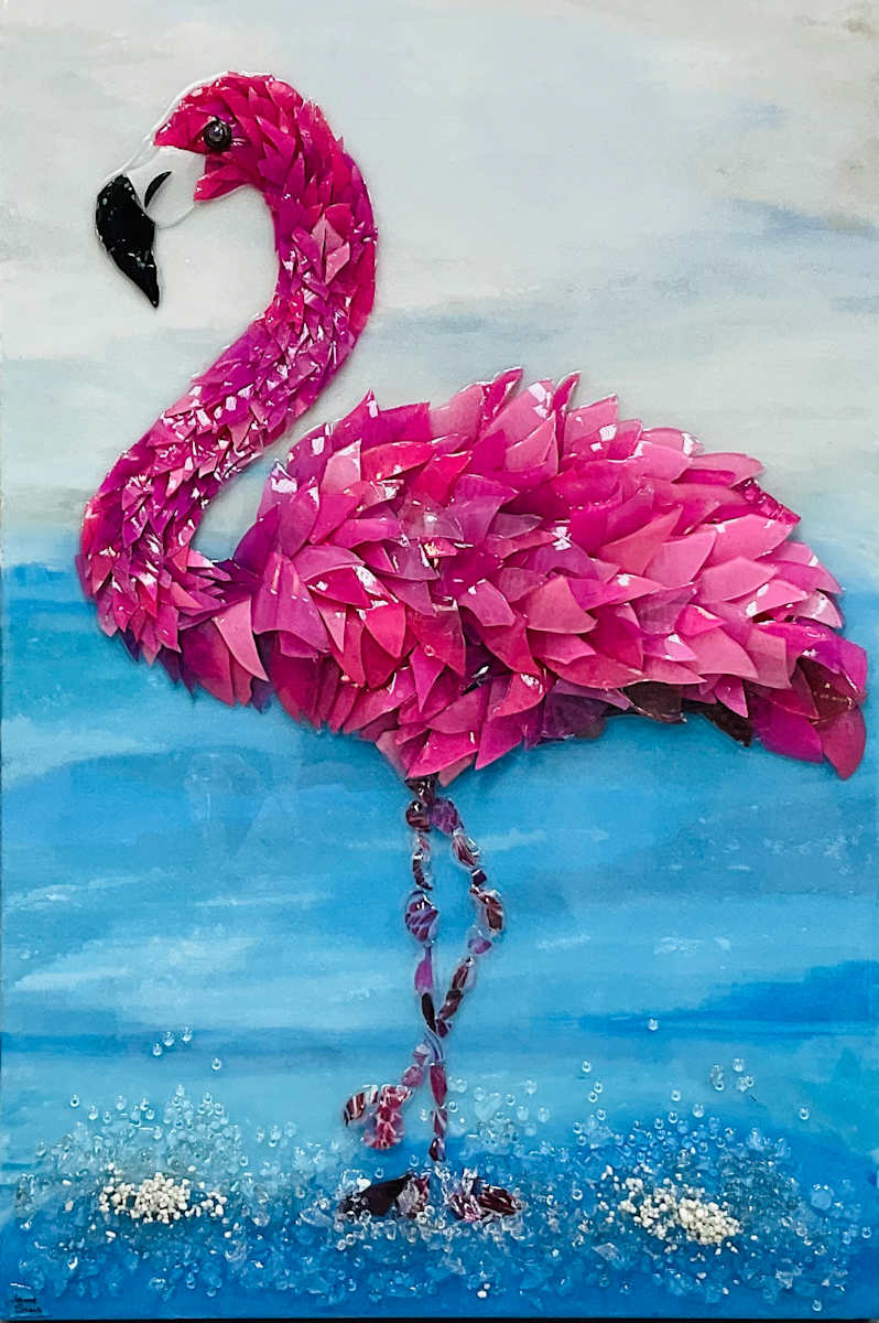 Feathers and Flow by Janet Sams 