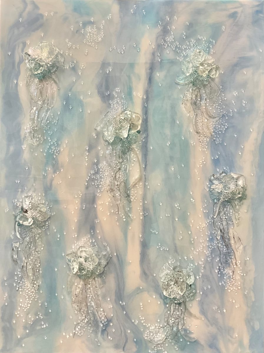 Serenity by the Sea I by Janet Sams 