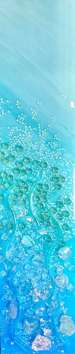 Azure Currents V by Janet Sams 