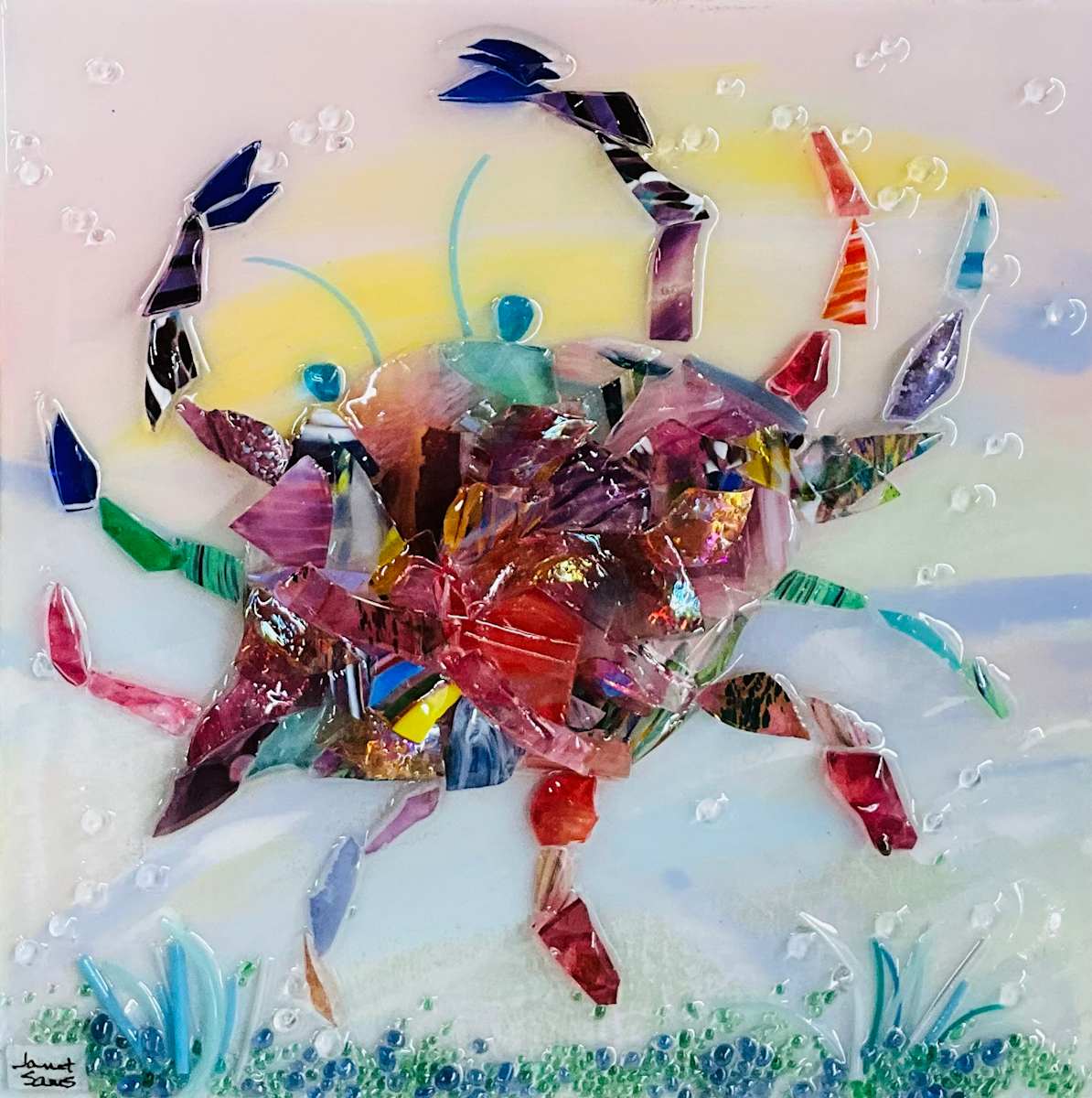 Dreamscapes 9 by Janet Sams 