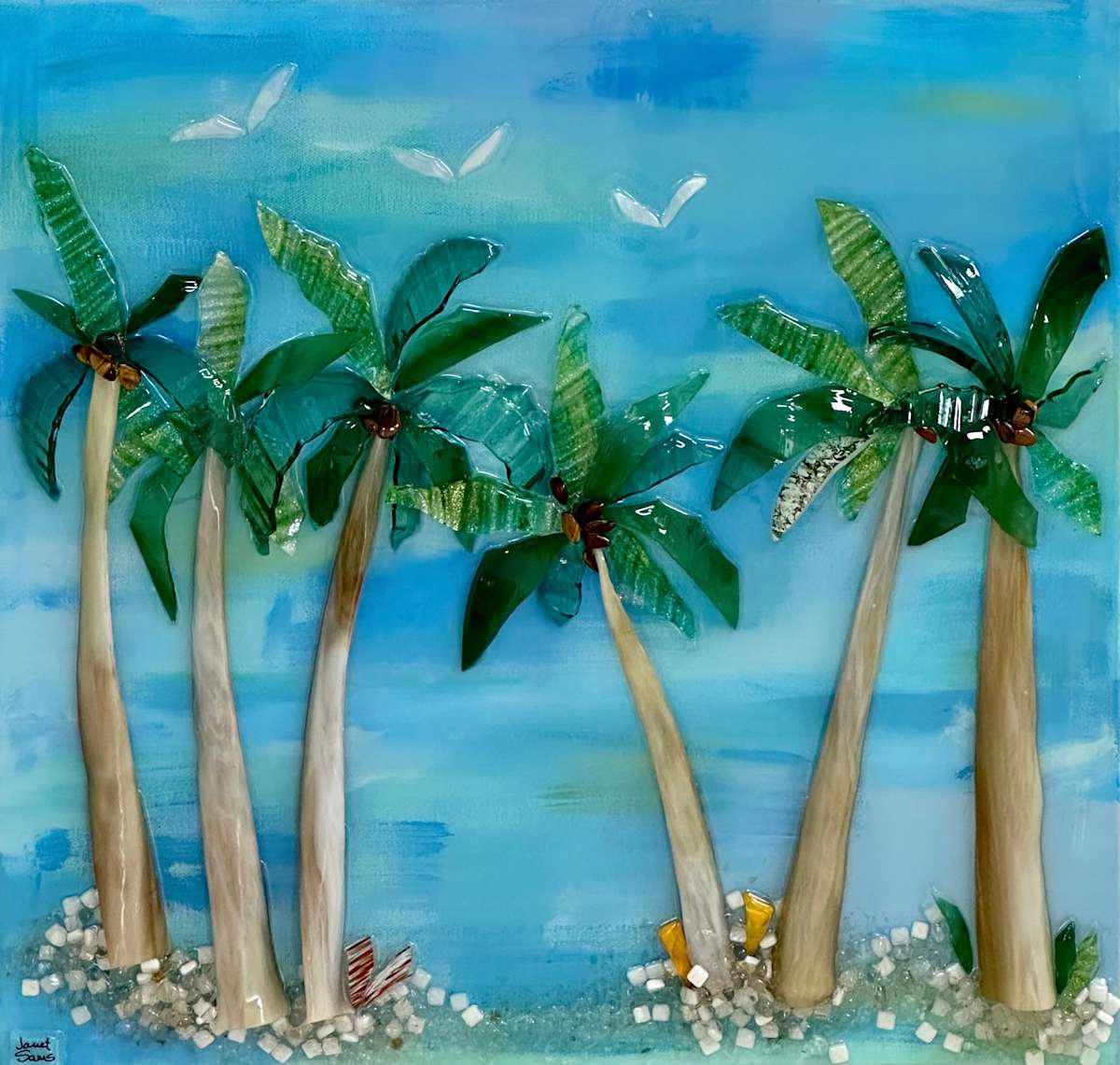 Palm Horizon by Janet Sams 